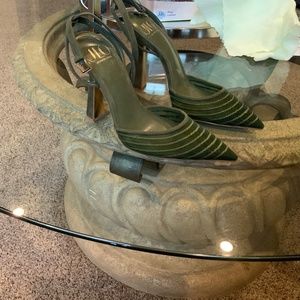 Hunter Green JLo Heels